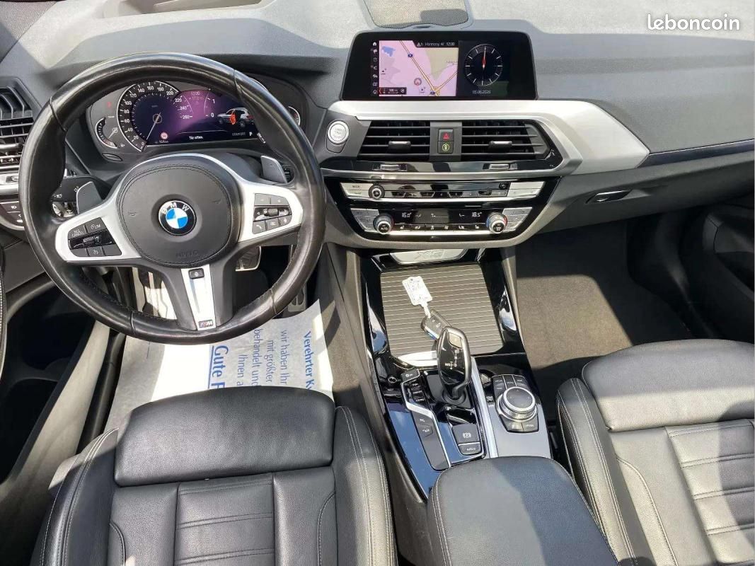 BMW X3 xDrive 20D 190CH BVA8 M SPORT Toit Ouvrant (image 11)