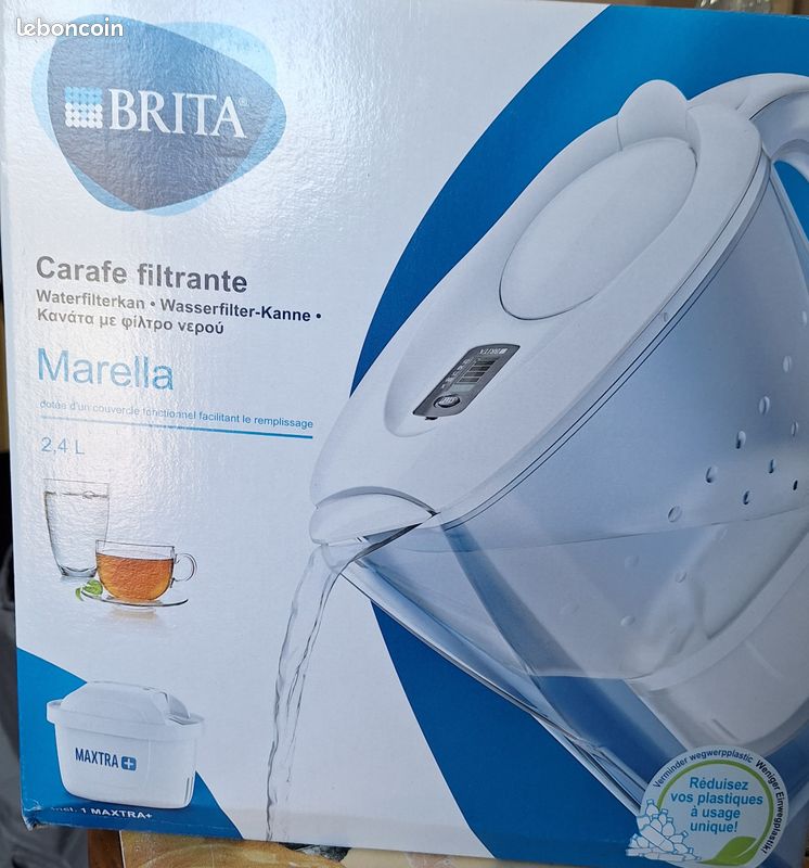 Carafe Filtrante BRITA Marella XL Blanche + 3 Cartouches Pure Performance Pro 90170829