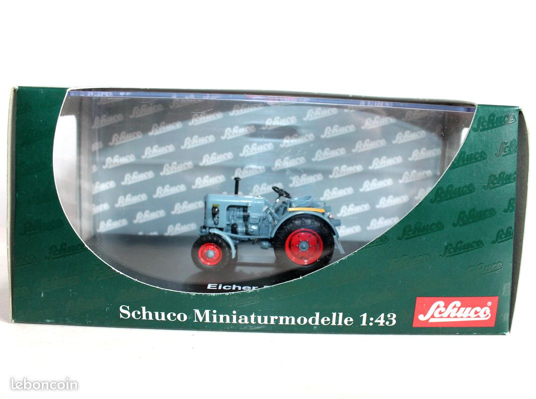 Schuco 1:43 eicher ed 16/ii miniature tracteur agriculture engin agricole, neuf (image 1)