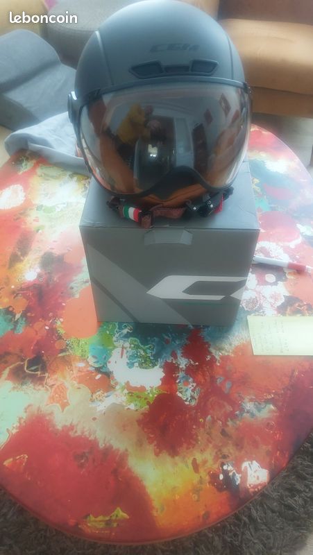 ANCIEN CASQUE DE Velo En Cuir Boudin Vintage Cyclisme Course Collector