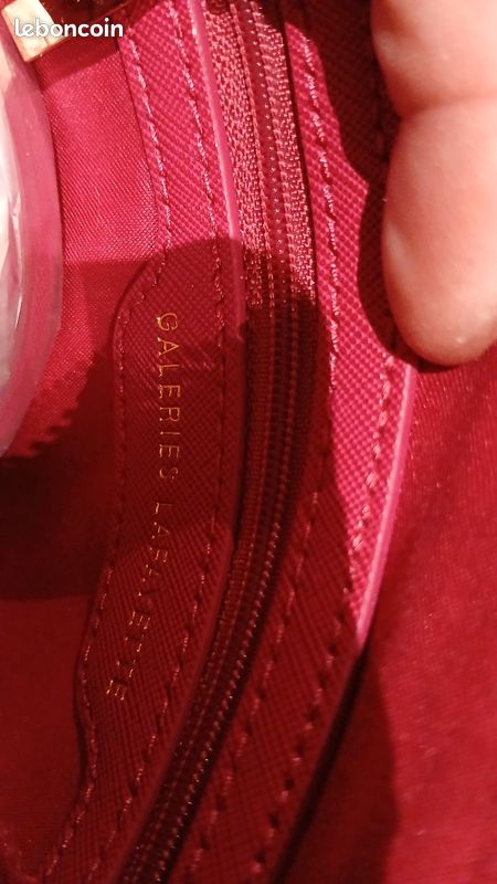 Sac a main rose galerie lafayette (image 4)