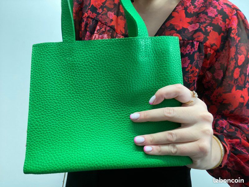 Sac bandoulière cuir neuf made in Korea (image 5)