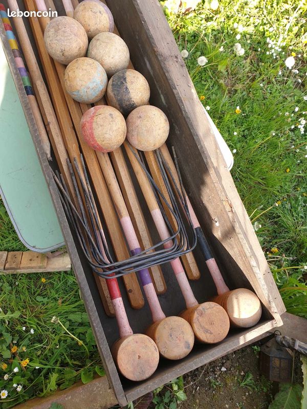 Ancien jeu de croquet adulte (image 2)