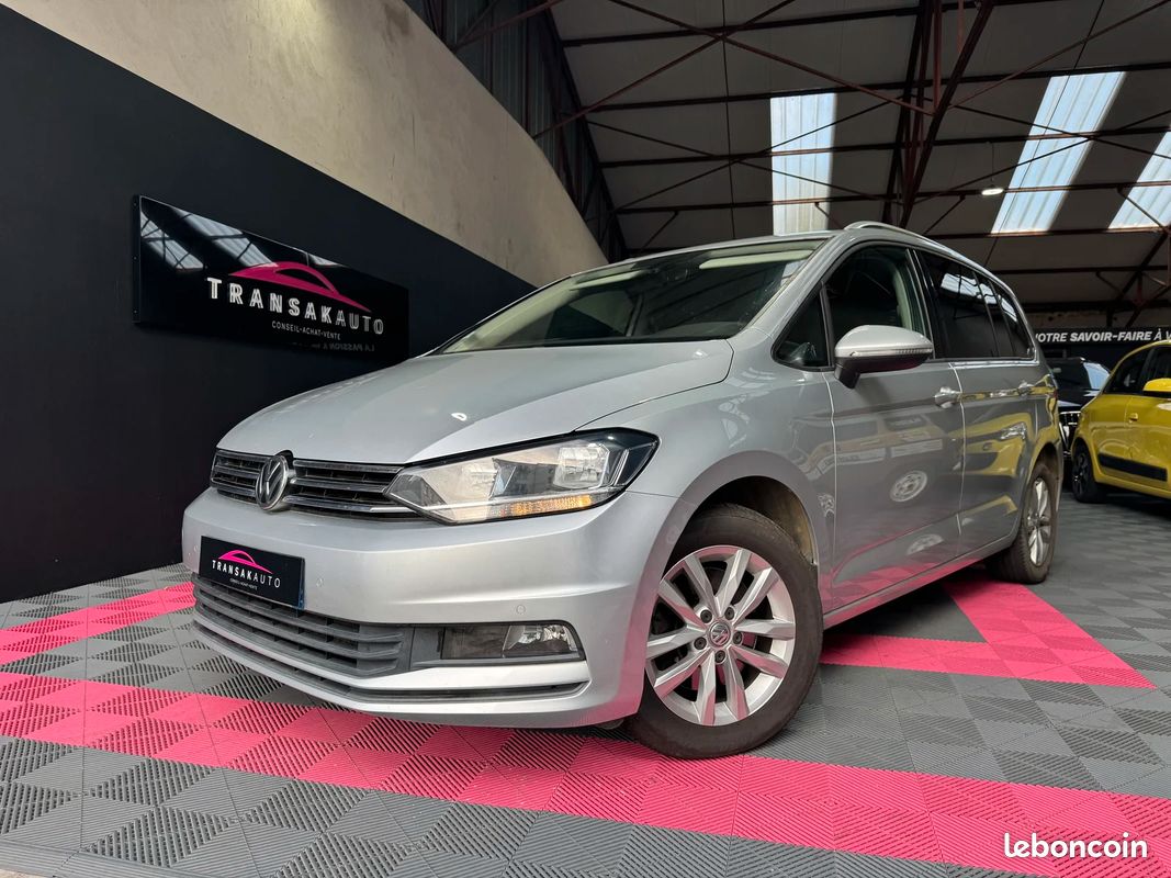 Volkswagen TOURAN 1.6 TDI 115cv DSG7 Confortline / Caméra de Recul / Régulateur de vitesse (image 1)