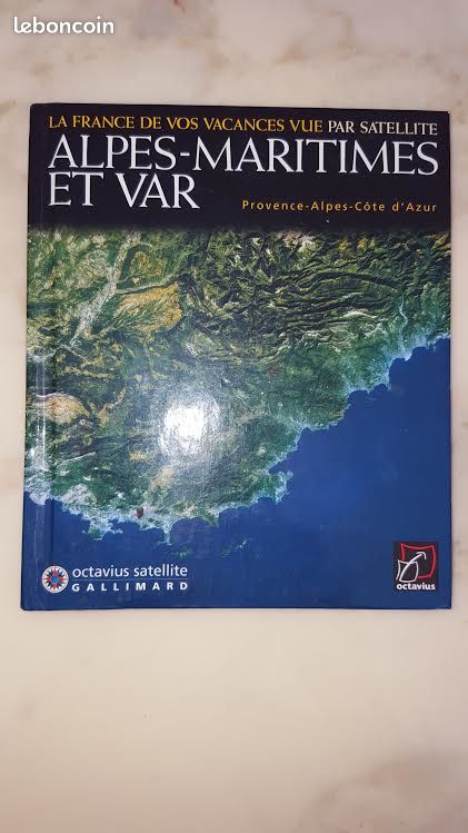 Alpes-Maritimes et Var vus par satellite (image 1)