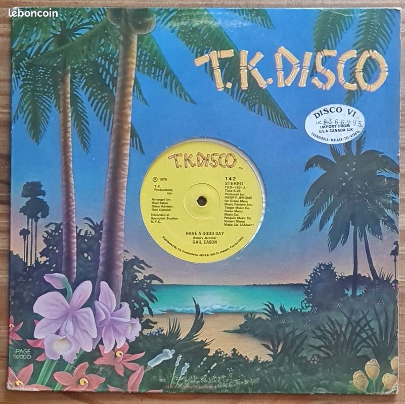 Gail Eason : Have A Good Day (Maxi33t vinyle 12") (image 1)