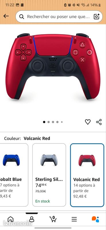 2 manettes Sony PS5 (image 5)