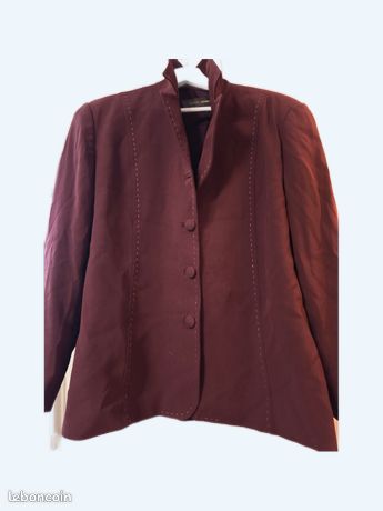 Veste Patrick Gerard Taille 38 Neuve - Couleur Anthracite - Modèle Mixte Polycoton