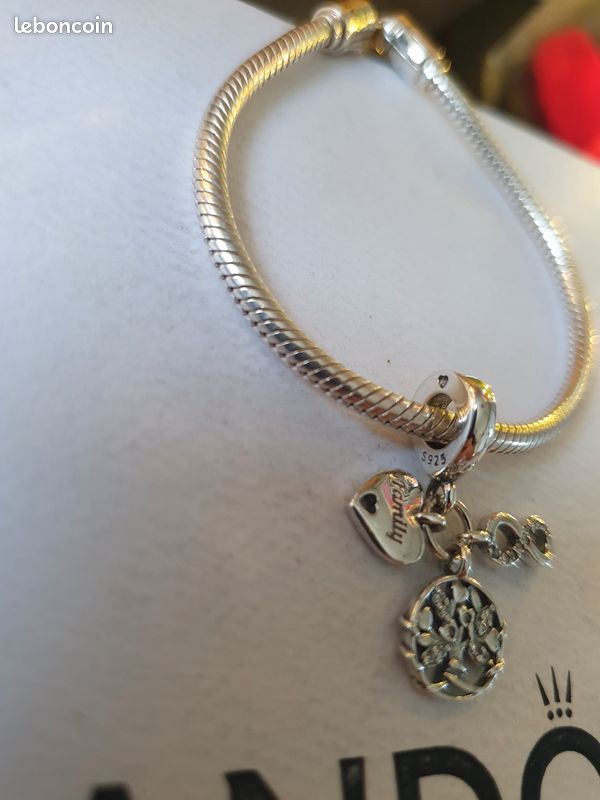 Charm arbre de vie triple pendentifs (image 3)