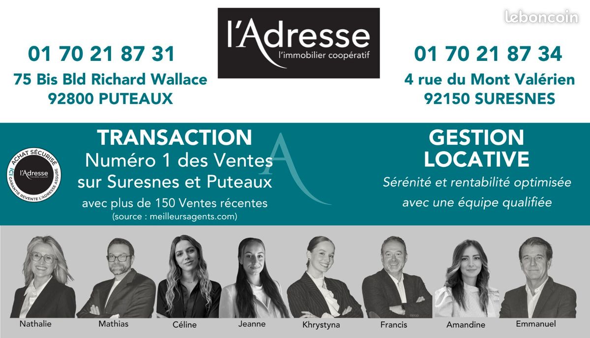 Appartement a louer suresnes - 2 pièce(s) - 29 m2 - Surfyn