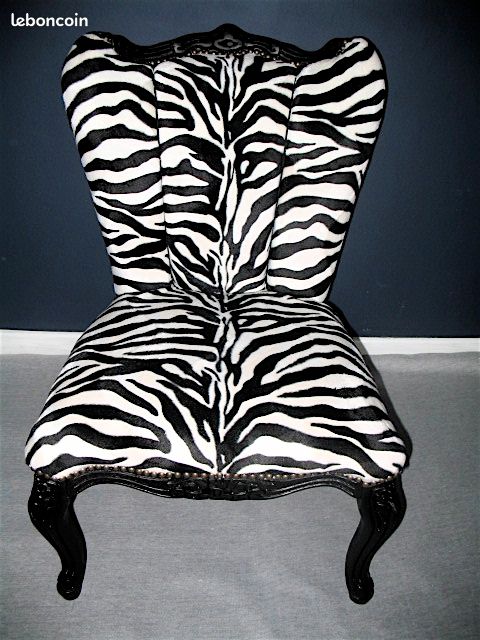 Petit fauteuil zebre (image 1)