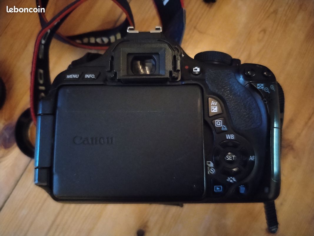 Appareil photo reflex Canon EOS 600 D (image 3)