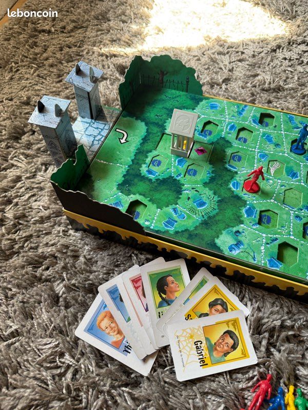 Jeu De Société Chair De Poule - Terreur Au Cimetière (MB Jeux, 1996)