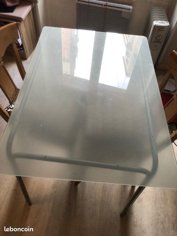 Table en verre de cuisine ou salon (image 2)