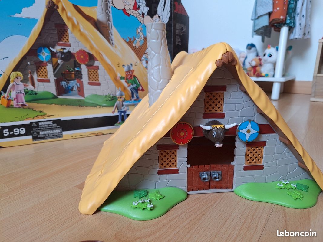 Playmobil 70932 Astérix La hutte d'Abraracourcix