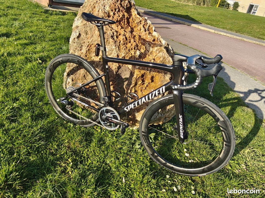 Cockpit Carbone Roval Rapide 380 Mm / 75 Mm Pour S-Works SL8 - Occasion, état à Vérifier