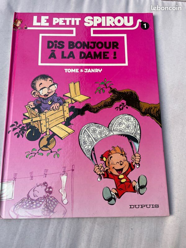BD le petit spirou dis Boujour a la dame N’1 (image 2)