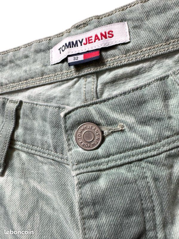 Bermuda jean TOMMY HILFIGER 32 ( neuf ) (image 5)