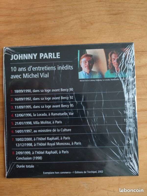 Livre Johnny 60 ans avec CD (image 5)