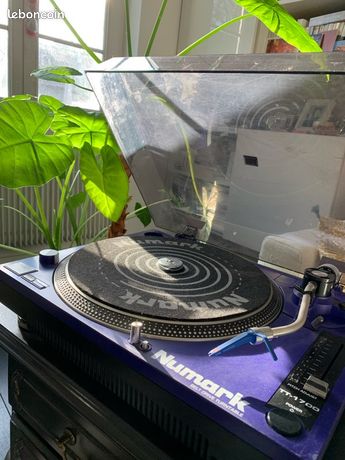Fenton RP108B - Platine Vinyle 2 Vitesses, Idéale Pour Disques 33 Et 45 Tours Tourne Disque Vinyle Avec Cable Usb