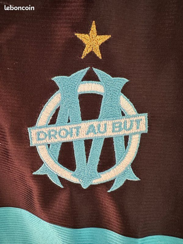 Maillot OM 1999-2000 Third – Sans Sponsor, Noir, Adidas, Occasion