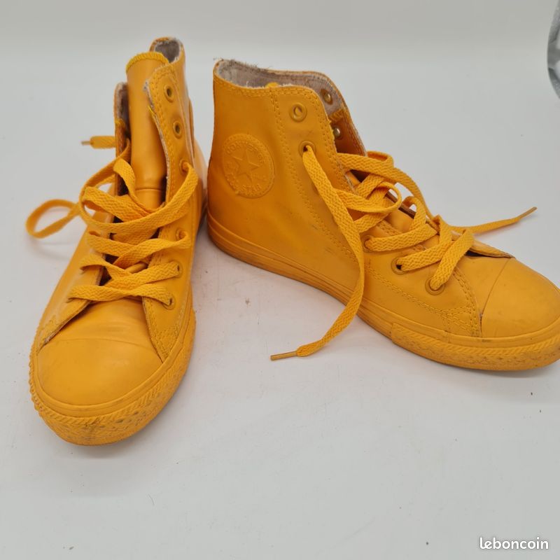 converse chuck taylor converse jaune taille 20
