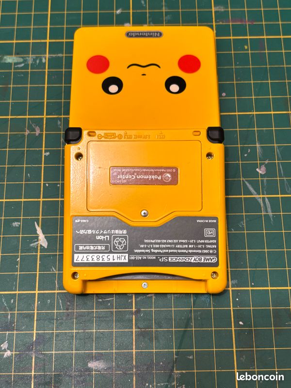 Console Nintendo Game Boy Advance SP Édition Pikachu Import Jap Très Bon État (image 5)