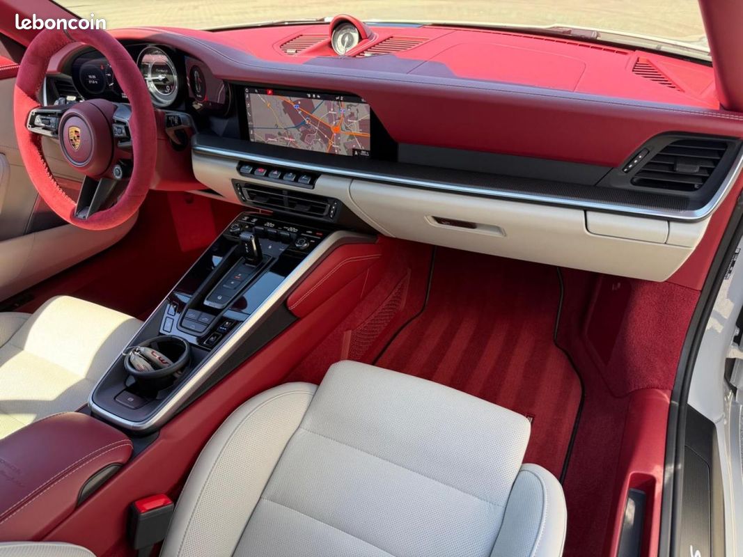 PORSCHE 911 992 Turbo S Cabriolet Exclusive Kreide/Lift/Burmester 3.8i 650 PDK (image 12)