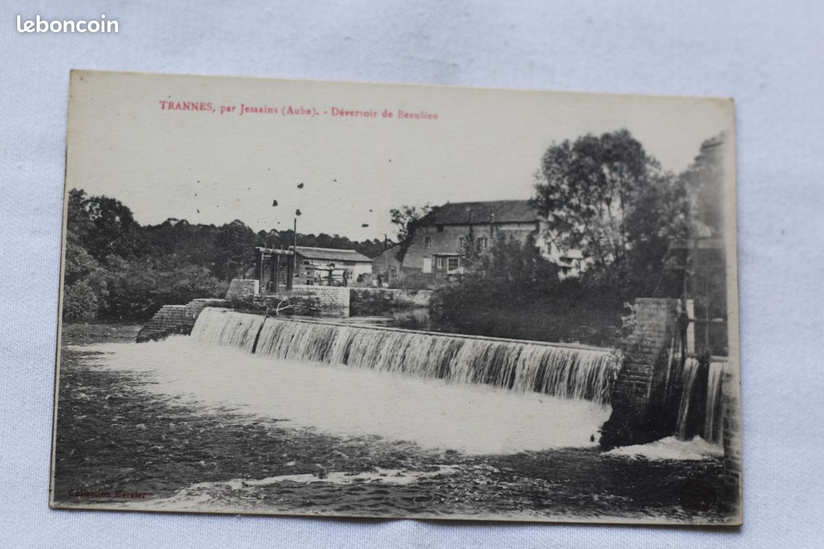 CPA ECRITE EN 1901 ÉTRETAT Falaise Le MANNEPORTE, l'AIGUILLE et la