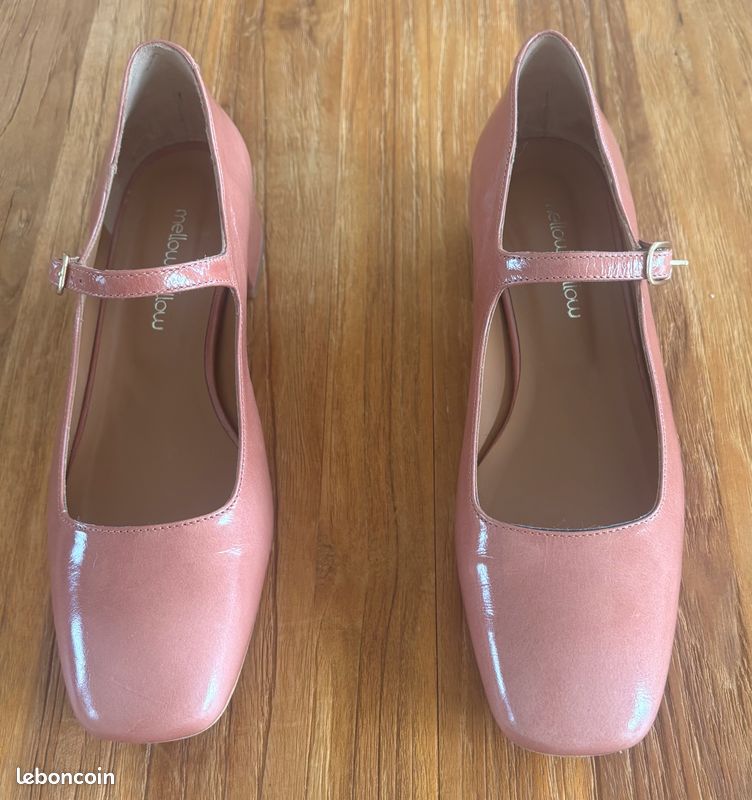 Chaussures roses Mellow Yellow (image 1)