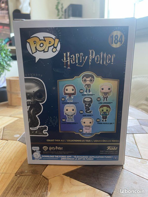 Figurine Funko POP Dark Mark #184 - Harry Potter - Vinyle 9 Cm - Édition 2025 Neuve