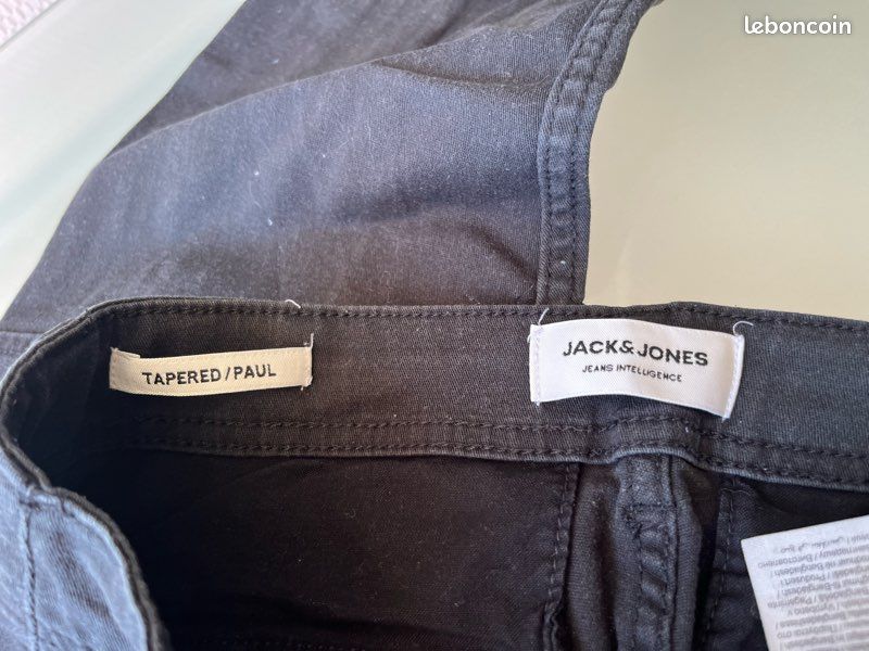 Cargo Jack and Jones noir 30/30 (image 6)