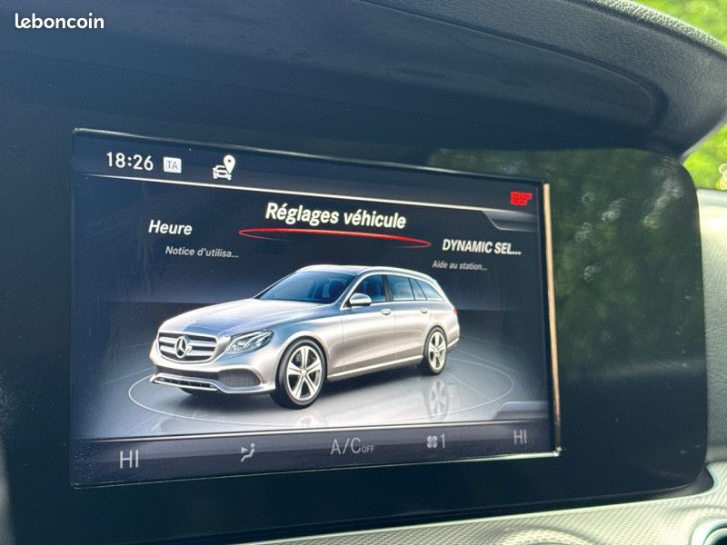 Mercedes CLASSE E BREAK 200 D 150CH BUSINESS EXECUTIVE 9G-TRONIC * 2017 * GARANTIE (image 27)