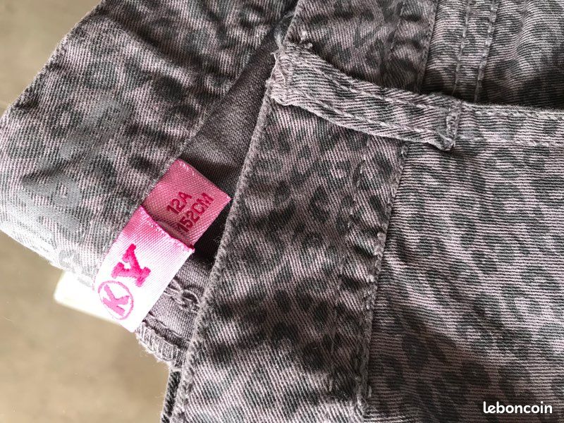 Lot 2 jeans 12 ans (image 2)