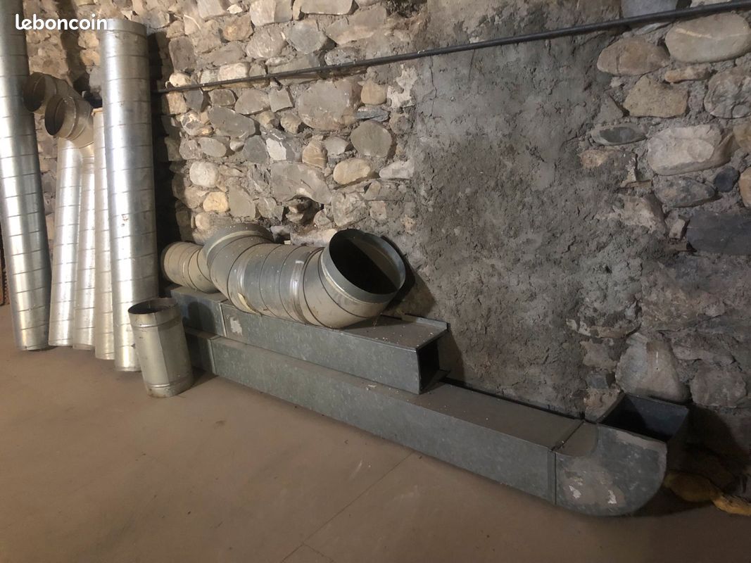 Tuyaux galvanisés chauffage ou aération (image 3)