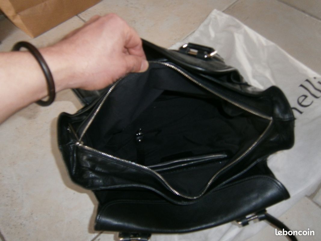 Sac Minelli noir neuf (image 2)
