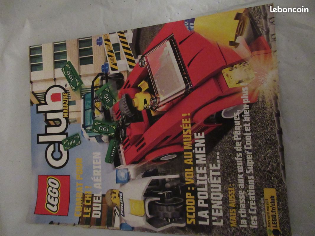 7 revues Lego club magazine (image 1)