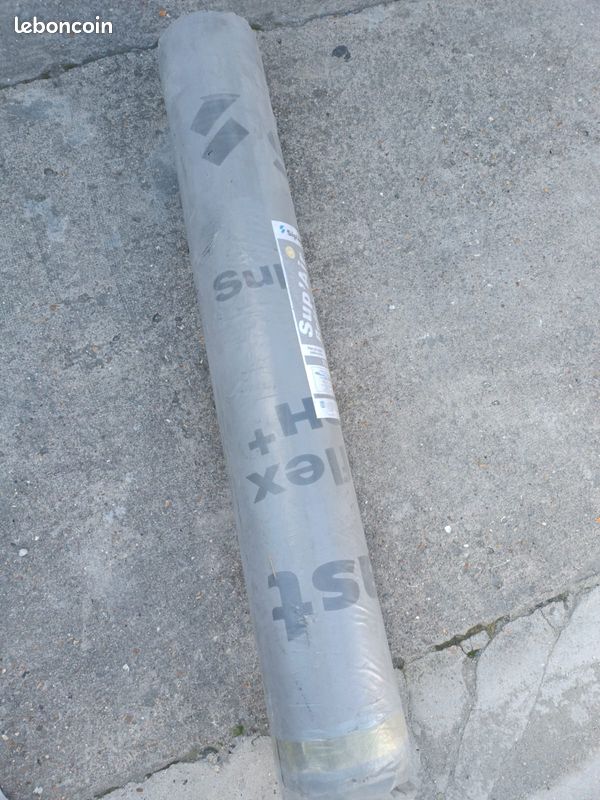 Ecran, film sous-toiture Sup'Air Reflex ADH+ membrane HPV - Siplast 75m2 (image 2)