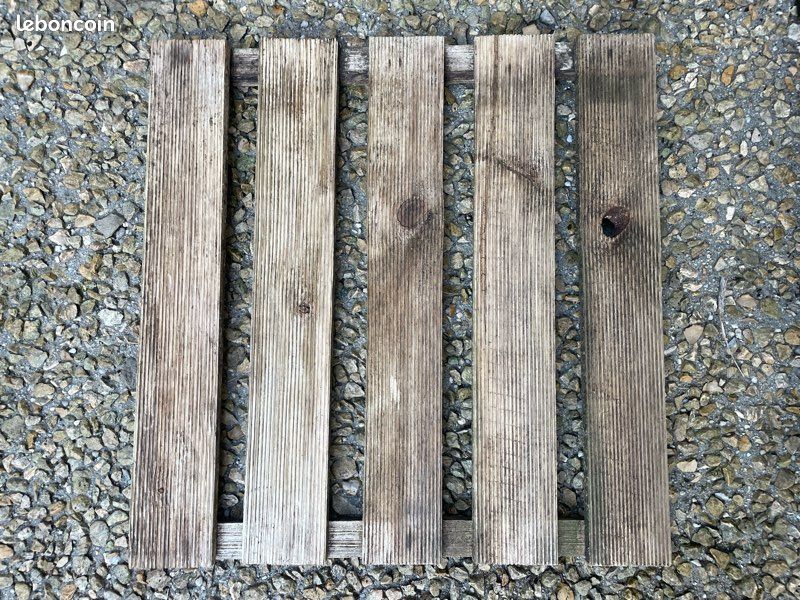 Dalle bois 40x40 cm (image 2)