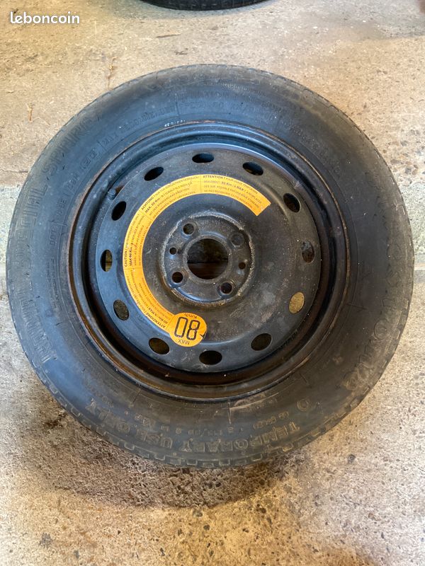 Roue pneu galette 135/80 R 14 (image 1)