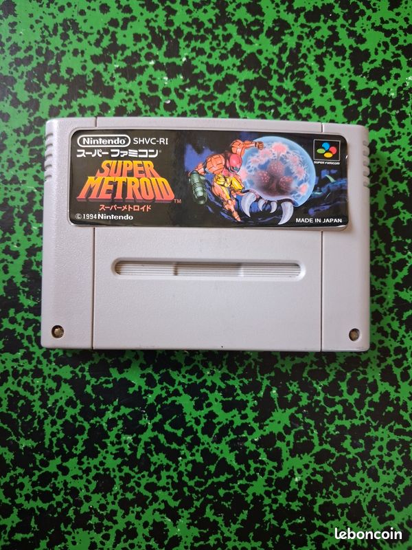 Nintendo Super Famicom Super Metroid Japan SFC SNES w/box