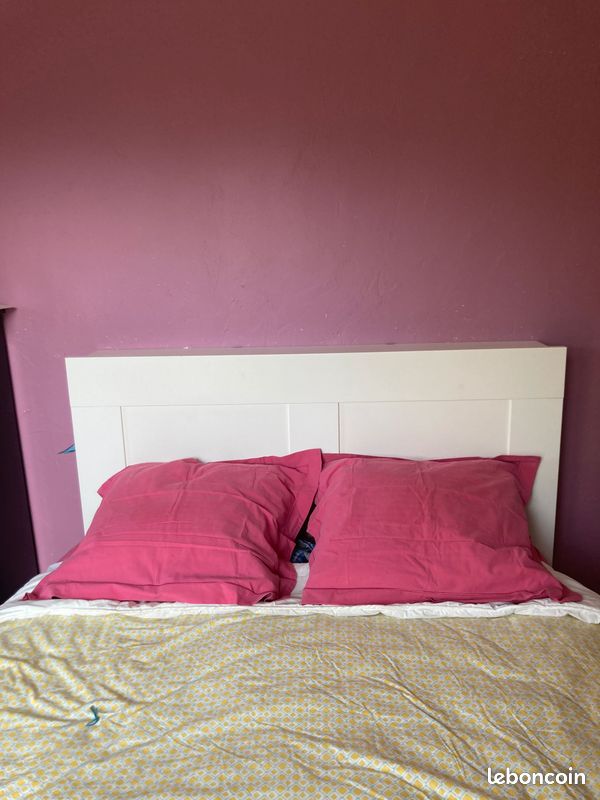 Vend tête de lit Ikea blanc (image 3)