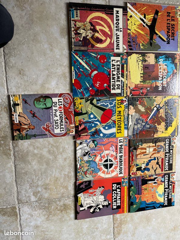 📘 Lot BD Blake & Mortimer – Edgar P. Jacobs – Classiques (image 2)