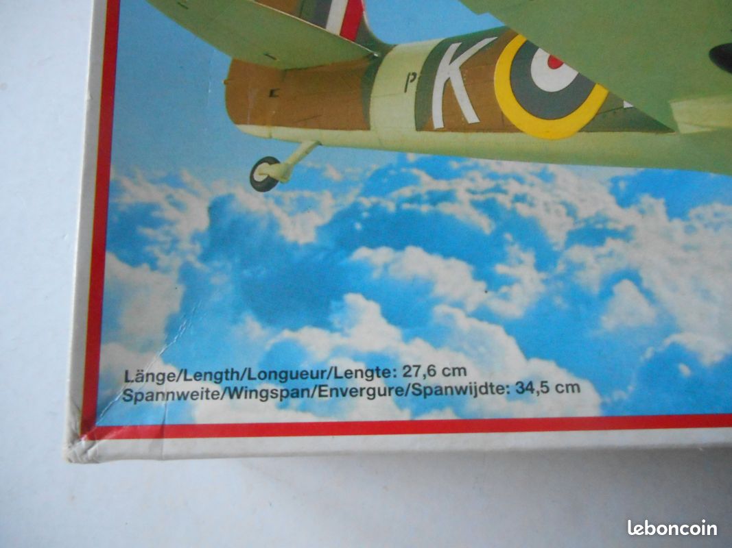 Revell 1/32 spitfire MKII de 1987 (image 6)