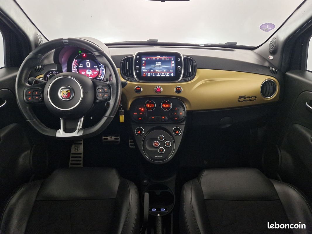 500 abarth 595 cabriolet 1.4 turbo 165ch scorpioneoro bva (image 3)