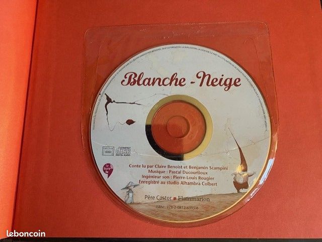 Livre musical (avec CD) les classiques en musique "blanche neige" (image 2)