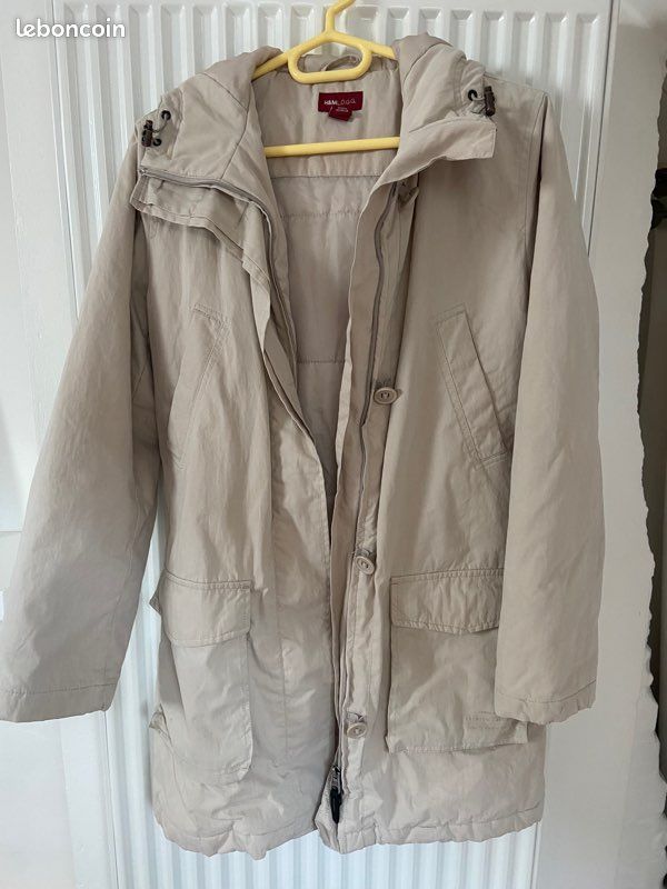 Manteau très chaud avec capuche H&M taille 34 (image 1)