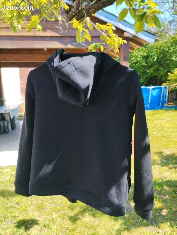 Veste en cuir et veste de jogging (image 6)