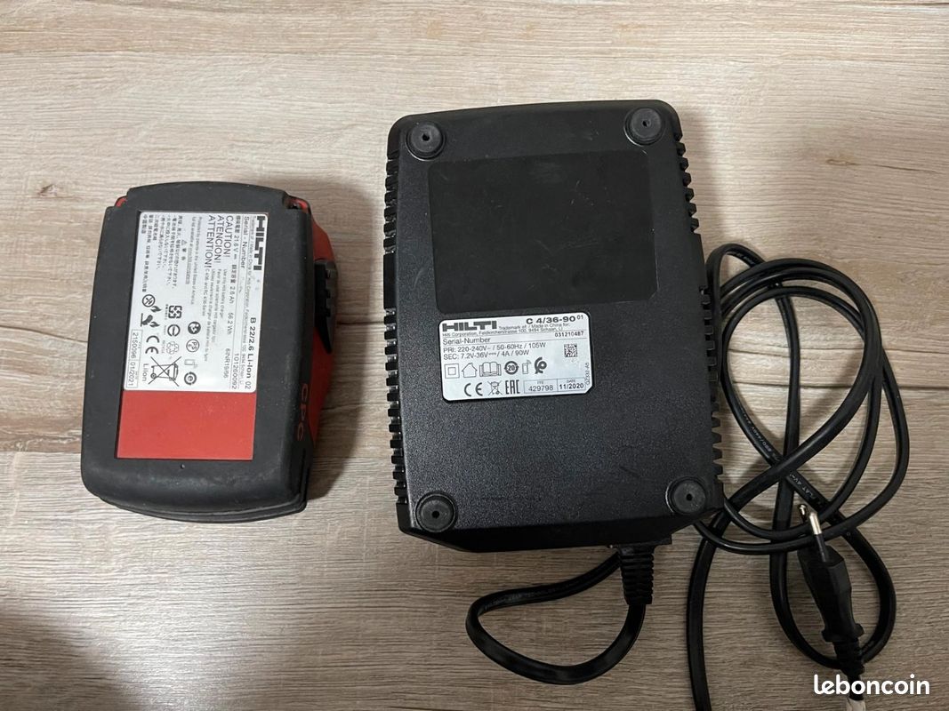 CHARGEUR RAPIDE DE batterie HILTI C4/36 ACS EUR 75,00 - FR