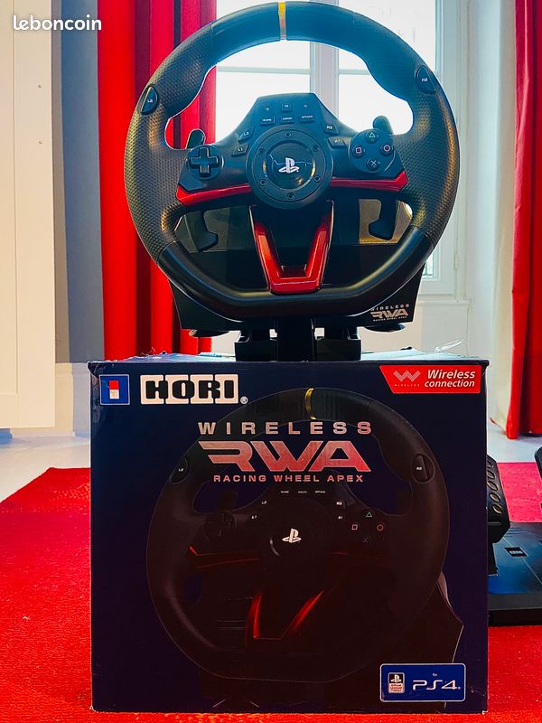 Volant ps4/ps5/pc Hori avec pédales (image 2)
